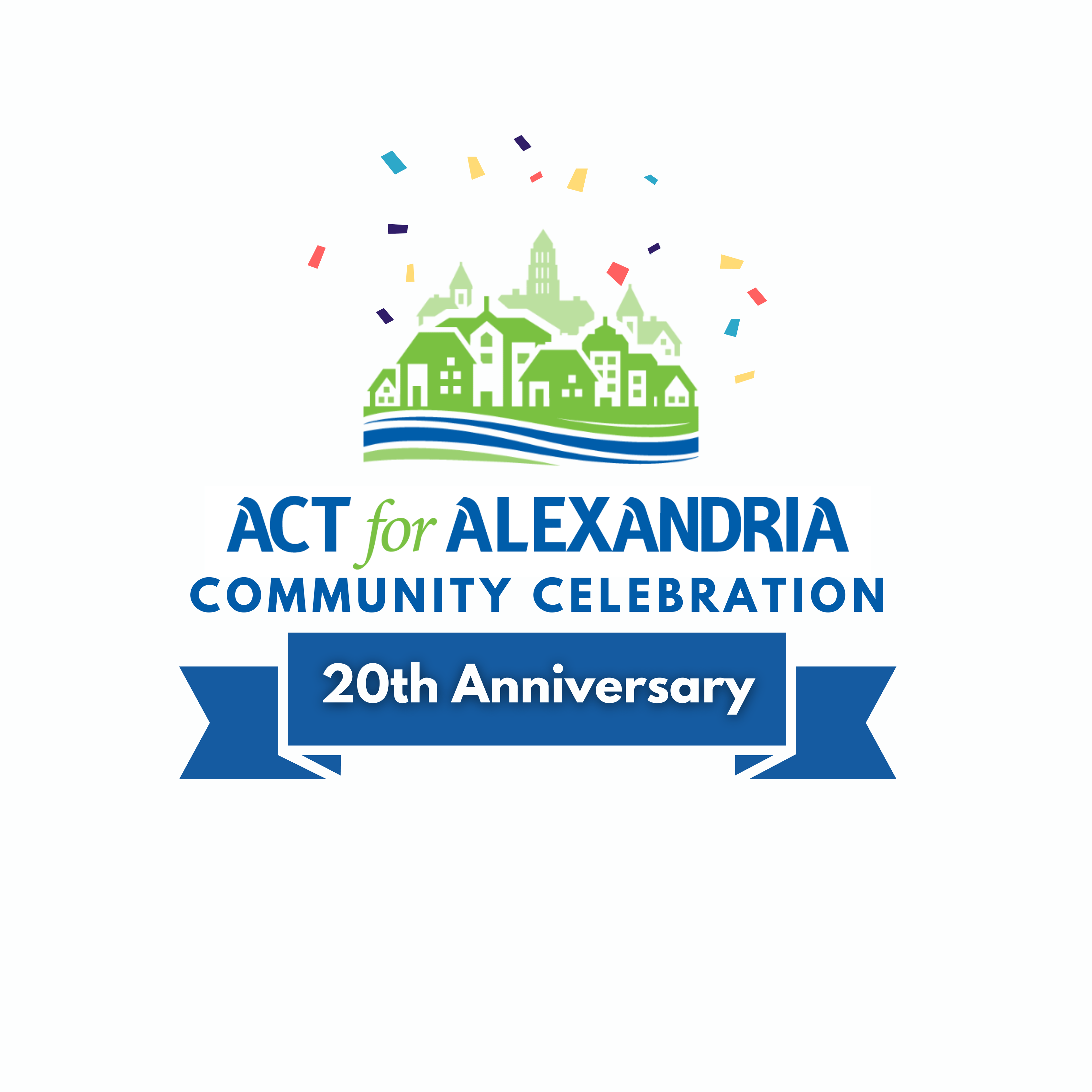 20th Anniversary Community Celebration Event Logo